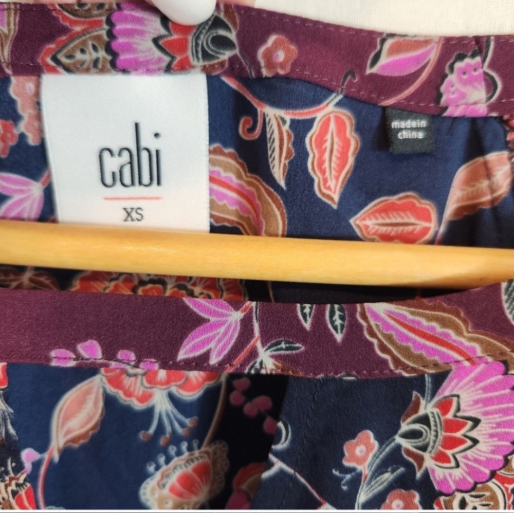 Cabi Women's Floral Festival Boho Cottagecore Maxi Dress - Picture 10 of 12